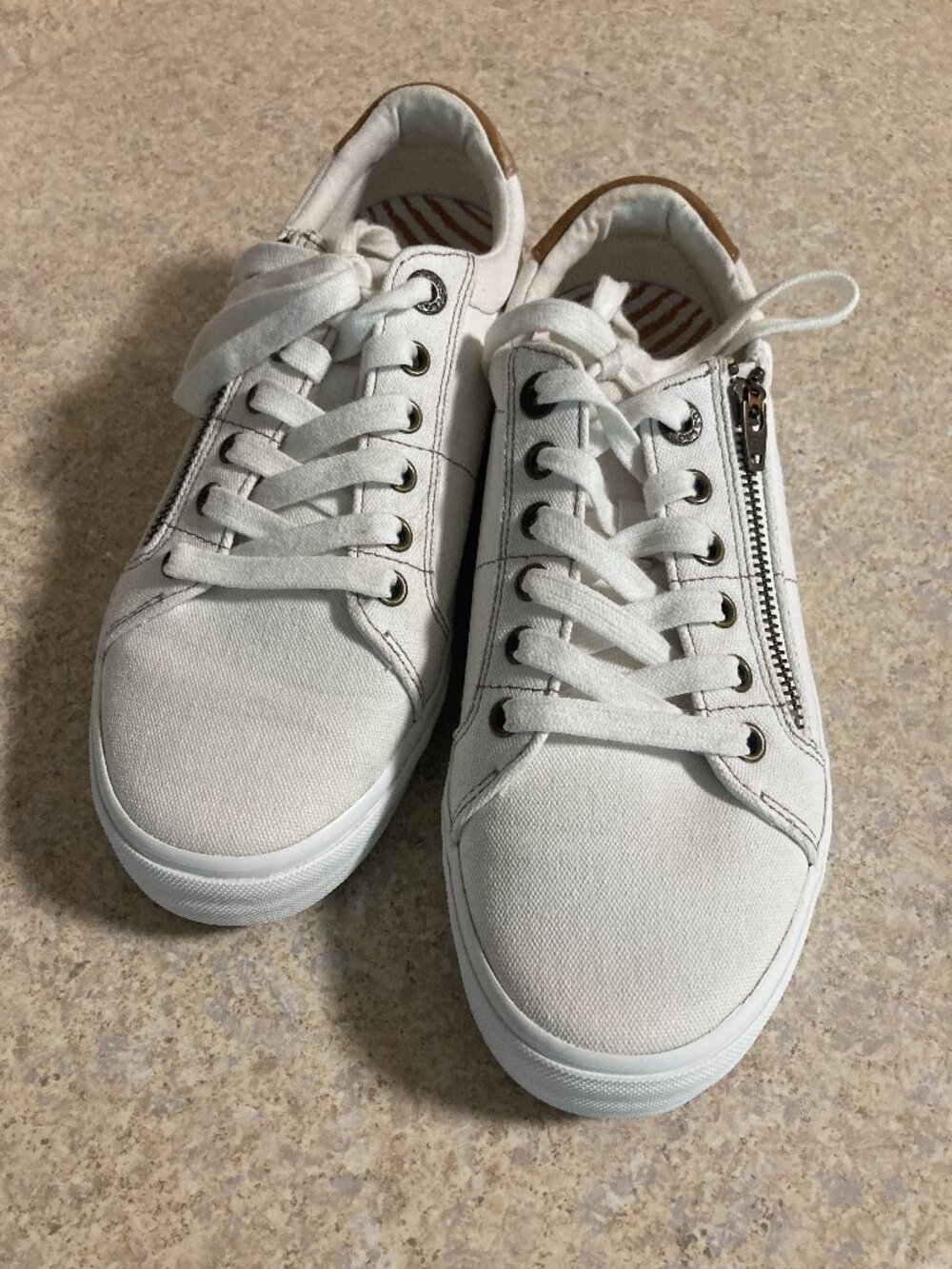 Taos Z-Soul Sneaker White/Golden/Tan